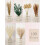 100PCS Dried Plant Arrangement Unique Table Display for 6