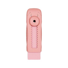 Retractable Mechanical Eraser with Plastic Sleeve, Pastel Pink, Soft & Cute, Large Size for Office/Home – Compatible with Standard Pencils