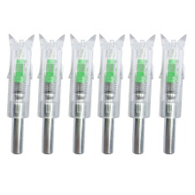 HIBIBUD LED arrow nocks for archery hunting 6 pcs