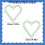 Heart-Shaped Metal Wreath Frame 7.8 in 4