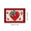 6PCS Heart Pattern Kitchen Dining Mats Fabric Waterproof for-24 4