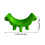 Elegant Cooking Scouring Pad Base Smiling Sponge Holder-Black 4
