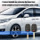 Κέλυφος κλειδιού αυτοκινήτου ABS για Honda Elysion 2011–2013, 5/6 κουμπιά 2