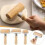Wooden Rolling Pin Set with Stainless Steel Rollers – 1