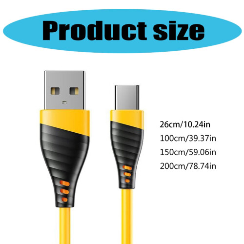 Καλώδιο USB τύπου C 120W για γρήγορη φόρτιση και μεταφορά δεδομένων Συμβατό με 2