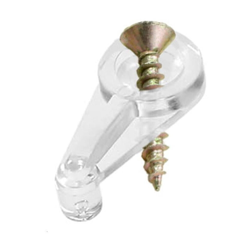 50Pcs Glass Door Retainer Clips Kits Mirrors Clips Glass Clips For Cabinet Glass 9085618291652