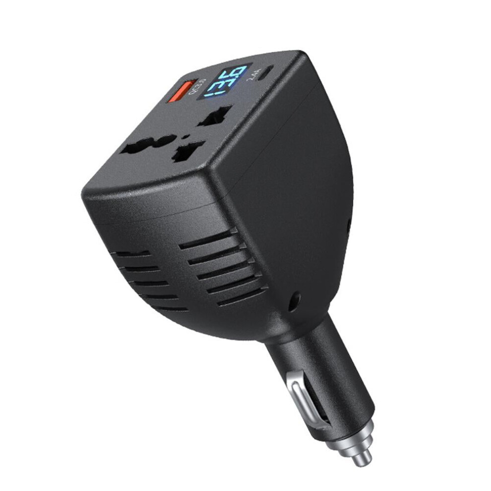 150W Car Power Inverter 12V/24V To Ac 220V Cigarette Adapter A A Light 9399596052359