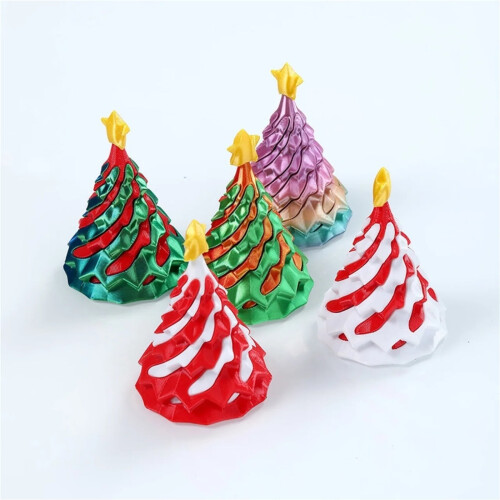 3D-printet juletræspynt PLA 7,5x5 cm 1