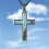 Collier pendentif croix sculptée, bijou chrétien 3