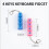 THOPBPRK Παιχνίδια Fidget για ενήλικες, Μπρελόκ Pop It με φως LED, ανακούφιση από το άγχος, 2