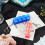 THOPBPRK Παιχνίδια Fidget για ενήλικες, Μπρελόκ Pop It με φως LED, ανακούφιση από το άγχος, 4