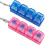 THOPBPRK Παιχνίδια Fidget για ενήλικες, Μπρελόκ Pop It με φως LED, ανακούφιση από το άγχος, 8