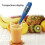 Digital Rubber Spatula With Integrated Temperature Display And 2