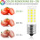 Ampoule LED pour réfrigérateur E17 3W 6000K (lot de 2) 3