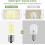 Ampoule LED pour réfrigérateur E17 3W 6000K (lot de 2) 4