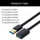 USB 3.0A prodlužovací datový synchronizační kabel samec-samice pro přenos dat pro USB zařízení 3
