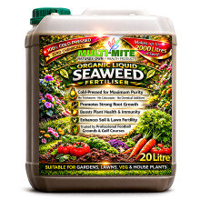 MULTI MITE ORGANIC Liquid Seaweed Concentrate - 20 Litre | Garden Fertiliser
