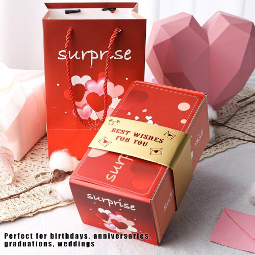 Surprise Gift Box – Folding Pop-Up Envelope with Cash 2