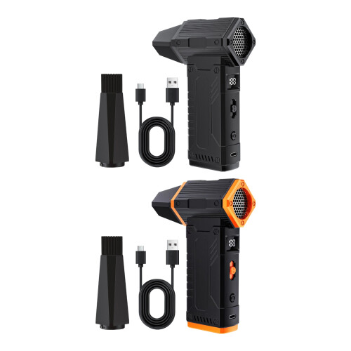Kleiner Handventilator für den Außenbereich,-schwarze Orangen 2