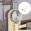 Suction Cup Rotating Towel Rack for Bathroom Wall-mounted Hook 2