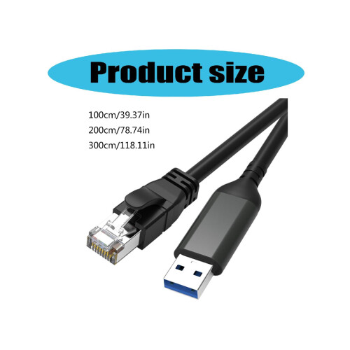 USB 3.0 naar Ethernet-adapter RJ45 Gigabit 2