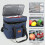Multipurpose Insulated Food BagThermal Lining Adjustable-Yellow 7