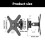 Wall Mount Bracket for10-32Inch Screens VESA Compatible 8
