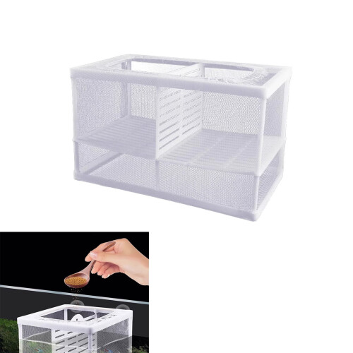 2-teiliges Aquarium-Zuchtset mit Netz 1