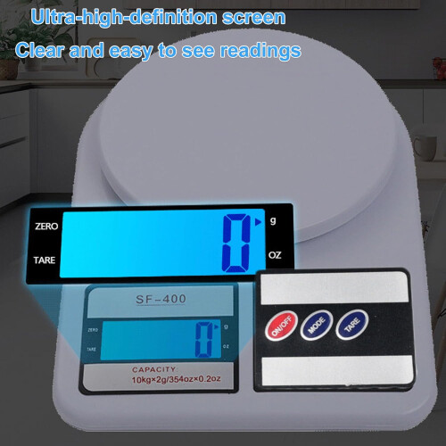 Digital Kitchen Scale for Measuring Food with Peeling Function 2