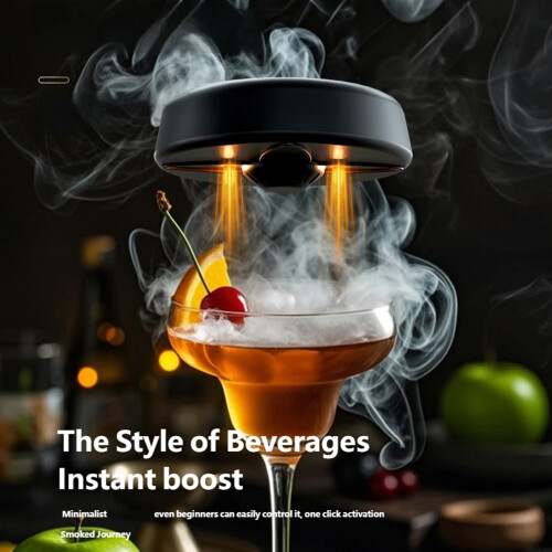 Multipurpose Flameless Smoker Infuser Rechargeable For-Black 1
