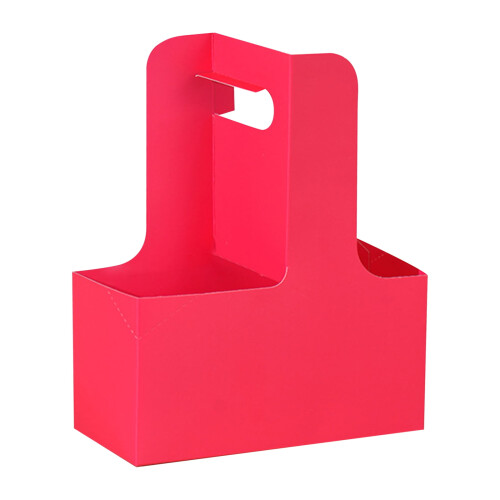 Kraft blomsterbuketposer 10-pak med hank 1