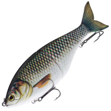 17.8cm 82g Jointed Glide Bait – 2-Piece Sinking Hard Swimbait for Saltwater/Freshwater Giant Bass Pike Musky Trophy Fish Lure