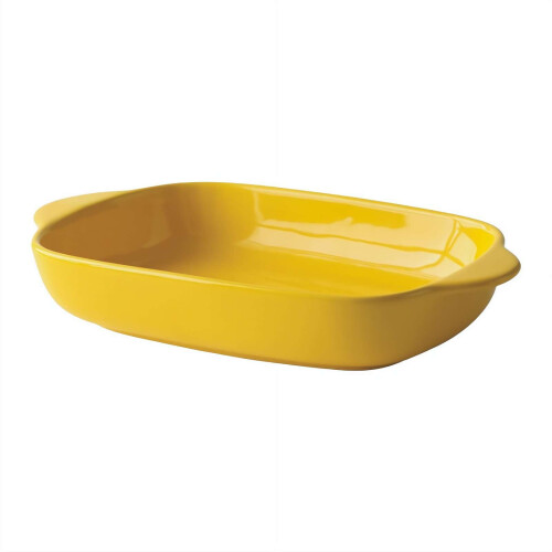 Rektangulär ugnsform i keramik 27x18x9cm