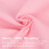 Drap plat rose en microfibre brossée pour lit simple (1 pièce) 2