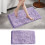 Baderomsteppe absorberende vaskbar chenille 16x24 tommer 2