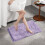 Baderomsteppe absorberende vaskbar chenille 16x24 tommer 5