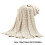 Plush Microfiber Throw Blanket 39 x 59 in Beige 2