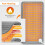AuroraX Heated Throw Blanket Grey 24" x 12" 4