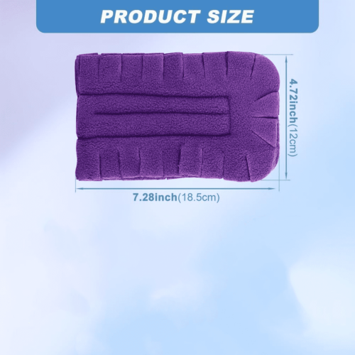 Fleece-Staubwedel-Nachfüllpackung, waschbar, lila, 3er-Pack 2