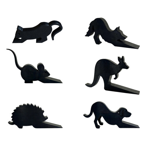Butoirs de porte mignons, cales décoratives en forme-hérisson 1