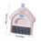 Mini Dustpan & Brush Set – Compact Desktop Cleaning Tool for Window Sills, Shelves | Portable Home/Office Kit 3