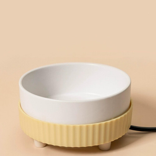 USB Powered Pet Water Dispenser Ceramic Bowl Heated Drinking Device 5V Version 13.5cm 1