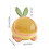 Rabbits Shaped Desktop Storage Box Small Household Dining Table and Bedside Multi Functional Snack Organizer 3
