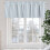 Blue and White Striped Valance 54x18 in – Light Filtering 5