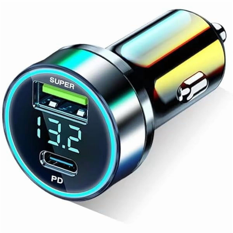 60W Usb-C Car Charger Pd30w+Qc3.0 Cigarette Lighter 971050112053
