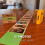 Desktop Photo Calendar 2024-2026 3D Folding Frame Green 2