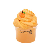 DIY Butter Slime Party Favor for Kids – Scented, Squishy, 70mL Orange Slime Glue Set, Goodie Bag Stuffer, Compatible with Slime Making