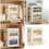 Double Set Durable Storage Holders Featuring Visible-grey 2