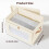 Double Set Durable Storage Holders Featuring Visible-grey 6