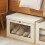 Double Set Durable Storage Holders Featuring Visible-grey 7